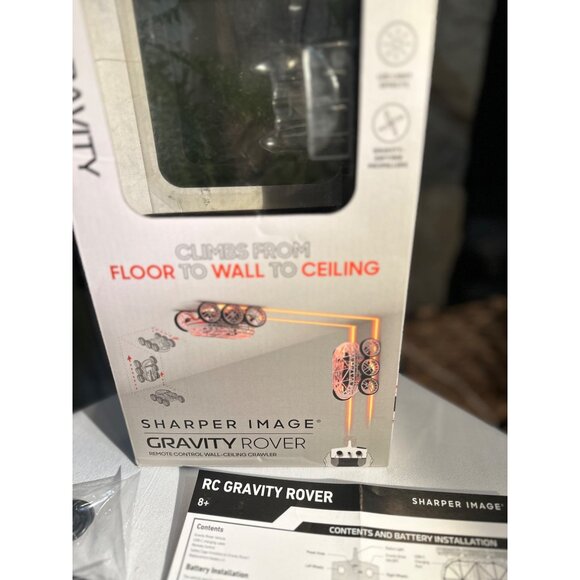 Sharper Image Gravity Rover RC Wall Climber Toy || Remote Control - Picture 4 of 4